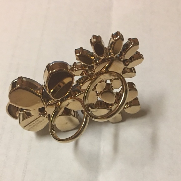 New D&G Crystal Two Finger Ring 6.5 - Picture 5 of 6